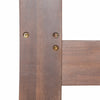 Acacia Wood Porch Swing Bed — Twin Size