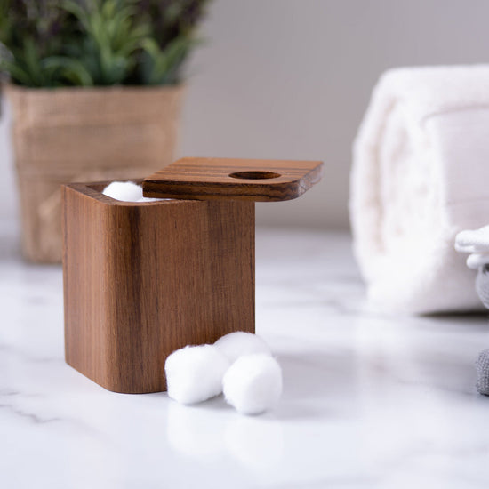 Designer Genuine Teak Cotton Box-3