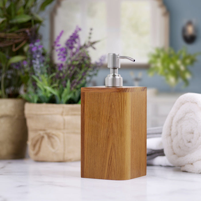 Handcrafted teak