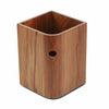 Genuine Teak Waste Basket with Carry Handle