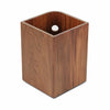 Genuine Teak Waste Basket with Carry Handle