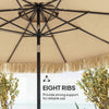 8.5 Ft Hula Thatched Tiki Patio Umbrella