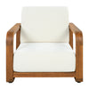 29.52" Outdoor Patio Chair With Thick Cushion