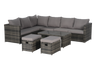 All-Weather Wicker Patio Set — 6 Piece