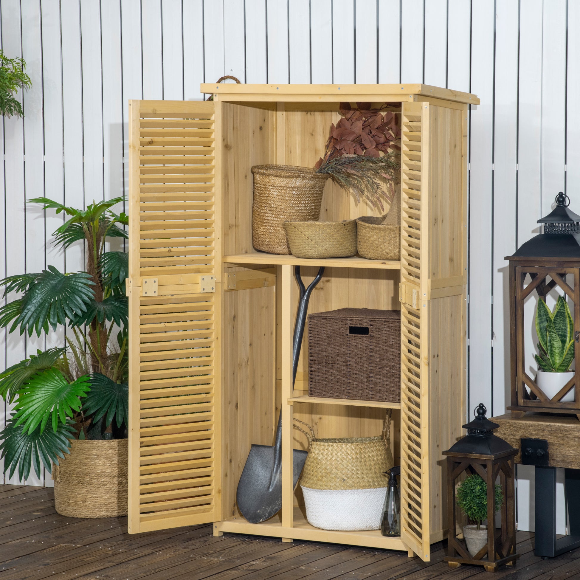 Garden Storage Shed — 5' × 3'
