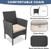 Four Piece Outdoor Rattan Patio Furniture Set