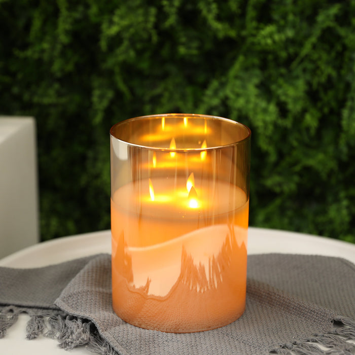 Realistic candlelight
