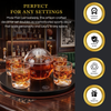 Basketball Decanter Set Premium Barware Gift Elegant Drinkware Collection-3