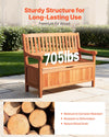 Cedar Storage Bench — 33 Gallon