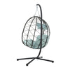 Wicker Egg Chair with Stand — Classic Hang