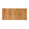 2-Piece Outdoor Teak & Acacia Wood Conversation Set