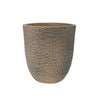Round Magnesium Planters — Set of 3