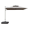 10 X10  Square Cantilever Umbrella With Center Pole