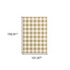 Geometric Indoor/Outdoor Area Rug — Gray & Ivory
