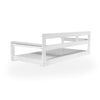 Acacia Wood Porch Swing Bed — Twin Size