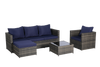 Outdoor Patio Seating Set 3-piece set with Cushions for Patio, Garden
