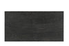 51" Black Distressed Solid Wood Coffee Table