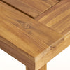 Acacia Wood 7-Piece Dining Set with Cushions, Teak Finish