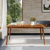 Acacia Farmhouse Dining Table — Seats 6