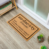 Heavy Duty Natural Coir Welcome Doormat For Front Porch Entryway
