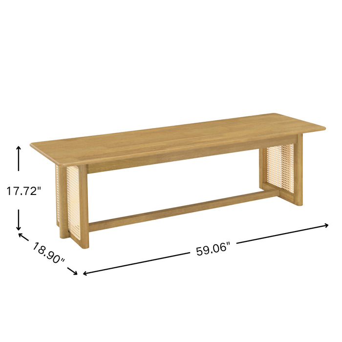 Table and Two Benches