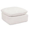Modern Boucle L-Shaped Sectional Sofa with Two Moveable Ottomans,