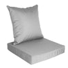 Outdoor Seat Cushion Set Waterproof Patio Furniture Cushion And Back