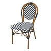 Outdoor Furniture Set PVC Rattan Chair Outdoor Chairs Suitable for Courtyard Garden Waterproof Metal Table and Chairs