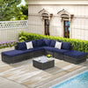 Outdoor Patio Seating Set 8-piece set with Cushions for Patio, Garden