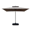 9 Ft. Aluminum Cantilever Tilt Patio Umbrella With Center Pole