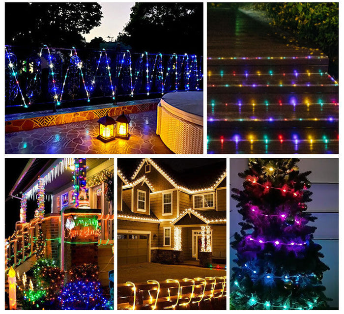A continuous run of light