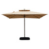 10 X10  Square Cantilever Umbrella With Center Pole