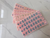 American Mahjong Set — Bright Pink, 160 Tiles