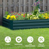 Galvanized Raised Garden Bed, 95" Elevated Metal Planter