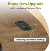 Premium Quality Oak Circular Dining Table Pedestal-3