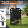 Zero Gravity Reclining Lounge Chair with Cushion & Cup Holder