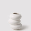 Simple White Porcelain Vase, Nordic Modern Decor