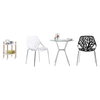 Bird's Nest Lounge Chair, White — Set of 4