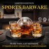 Basketball Decanter Set Premium Barware Gift Elegant Drinkware Collection-4