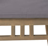 Acacia Wood Outdoor Dining Chairs with Water-Resistant Cushions