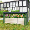 Galvanized Steel Raised Planter Box with Crop Cage