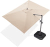 Cantilever Patio Umbrella, 9 x 11.5 ft, 360-Degree Rotation