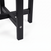 16-Inch HDPE Round Outdoor Side Table for Patio, Porch or Poolside
