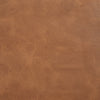 360° Swivel Barrel Accent Chair, Brown Polyester & PU Leather