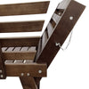 Adjustable Wood Daybed Sofa — Beige
