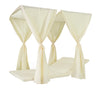 Kenzie Outdoor Daybed with Water-Resistant Curtains