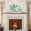 Mermaid Coastal Door Decor by G. DeBrekht - Coastal Holiday Decor - 8198514H