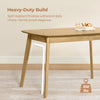 Extendable Dining Table 47 to 59 Inch, Oak Veneer