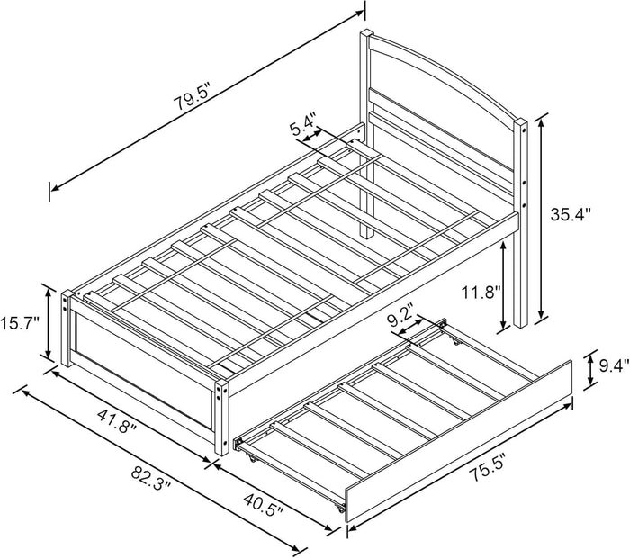 Solid pine construction
