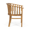 Acacia Wood Outdoor Dining Chairs with Water-Resistant Cushions